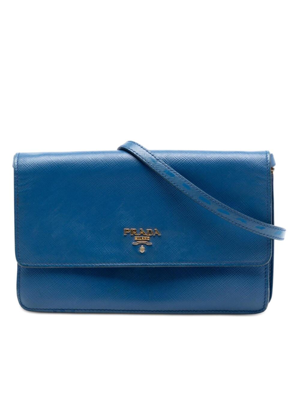 Prada Wallet On Strap Vernice Saffiano #376304P52B